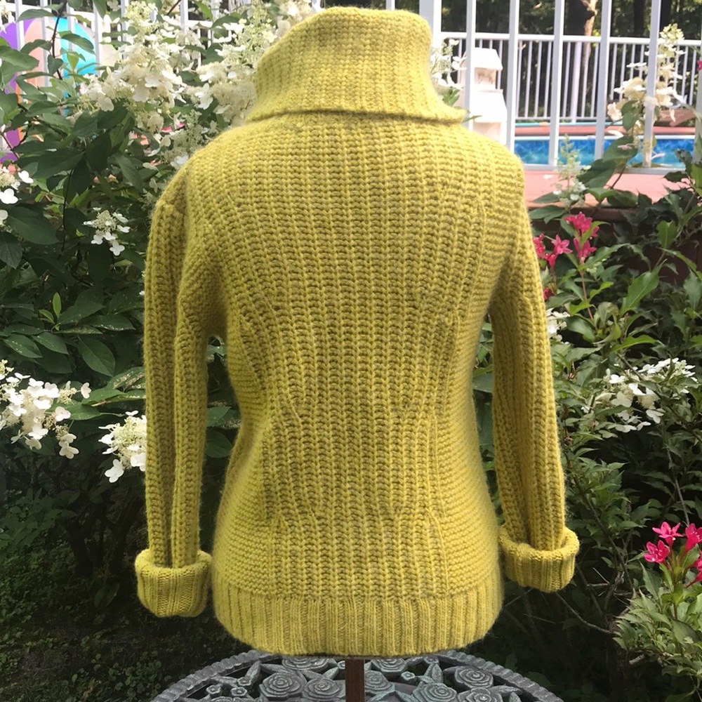 BANANA REPUBLIC ITALIAN YARN CHUNKY KNIT SWEATER S - Picture 3 of 6